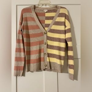 Asymmetrical cardigan